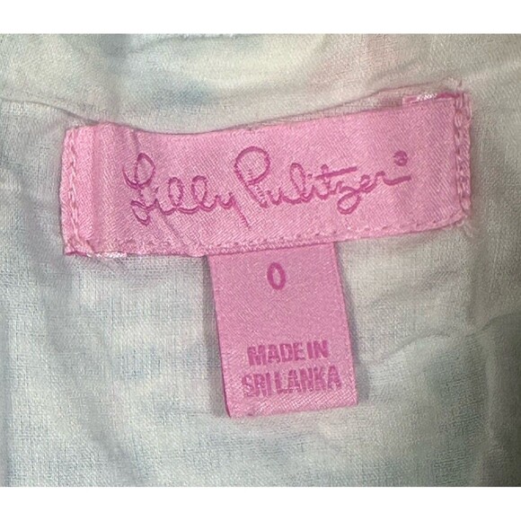 Lilly Pulitzer Tate Mini Skirt Womens 0 Watch Out Lighthouse Pockets Beach READ - Picture 5 of 9